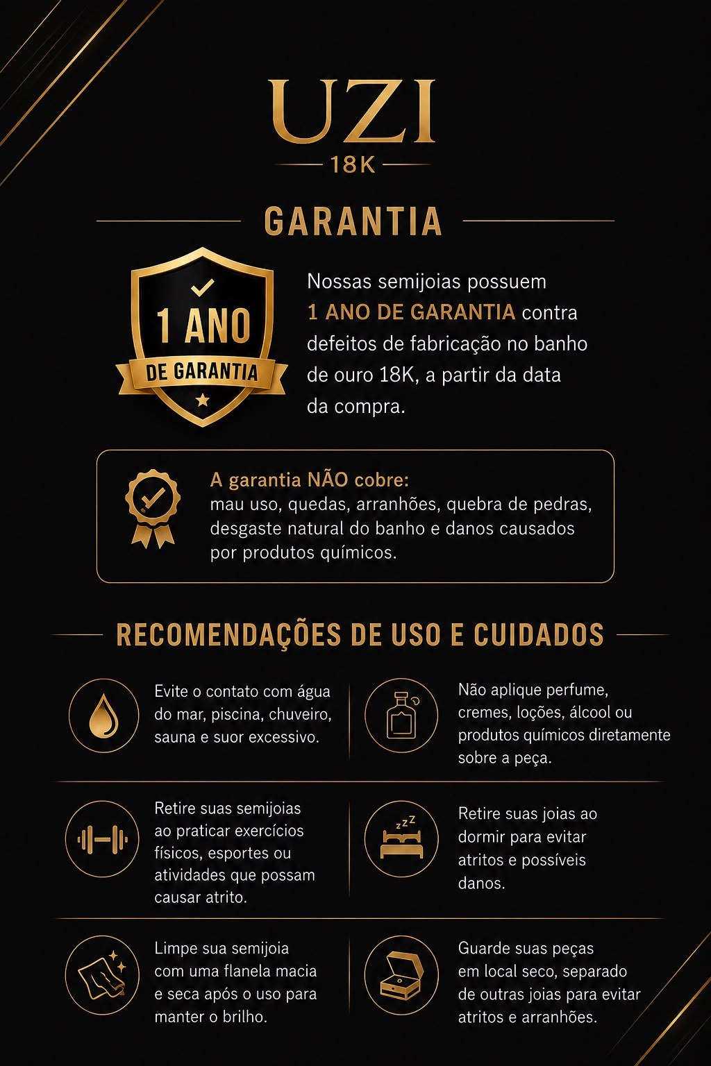 Garantia UZI 18K